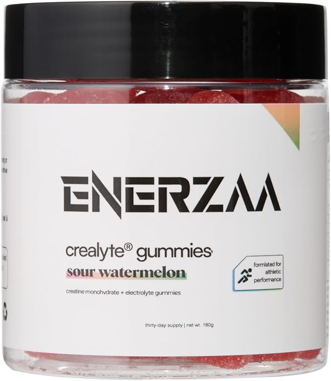 Daily Creatine Complex Gummies – 4.5g Active Blend with Essential Electrolytes – 2 Gummies per Day | 60 Count Jar | Supports Daily Vitality &amp Hydration (Sour Watermelon Flavor)