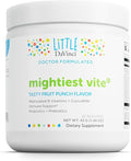 DAVINCI Little Mightiest Vite - Multivitamin for Kids with Probiotics &amp Prebiotics - Supports Immune System Function Gut Health &amp Brain Health* - Fruit Punch Flavor - 30 Servings (42 g)