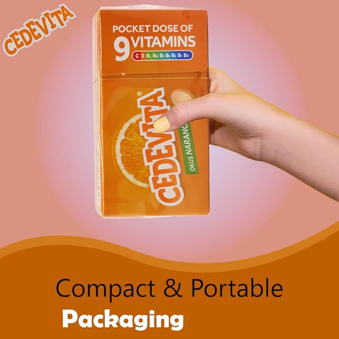 Cedevita Multivitamin Healthy and Sweet Candies (Orange) - 8 boxes