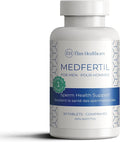 Medfertil for Men Dietary Supplement (90 ct) with L-Carnitine Vitamin C E B12 Folate Zinc Selenium and Co-Q10 / Once a Day Tablet/ 3 Month Supply/Elan Healthcare
