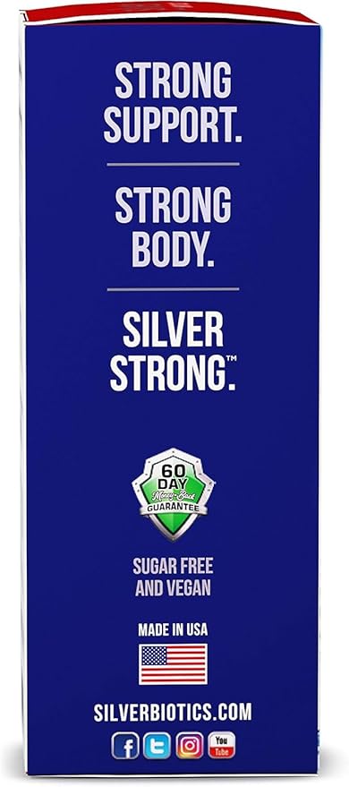 Silver Biotics 30 PPM Extra Strength Daily Immune Support Supplement with Patented Multivalent Silversol Technology | The Perfect Daily Defense Boost for Your Immune System | 16 Fl Oz