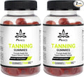 Tanning Gummies |Tanning Supplement for Woman &amp Men 120 Gummies (Pack of 2)