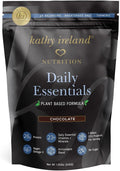 Kathy Ireland Nutrition Daily Essentials Plant-Based Protein Powder for Women 26g Vegan Protein Lean Meal Replacement - Chocolate
