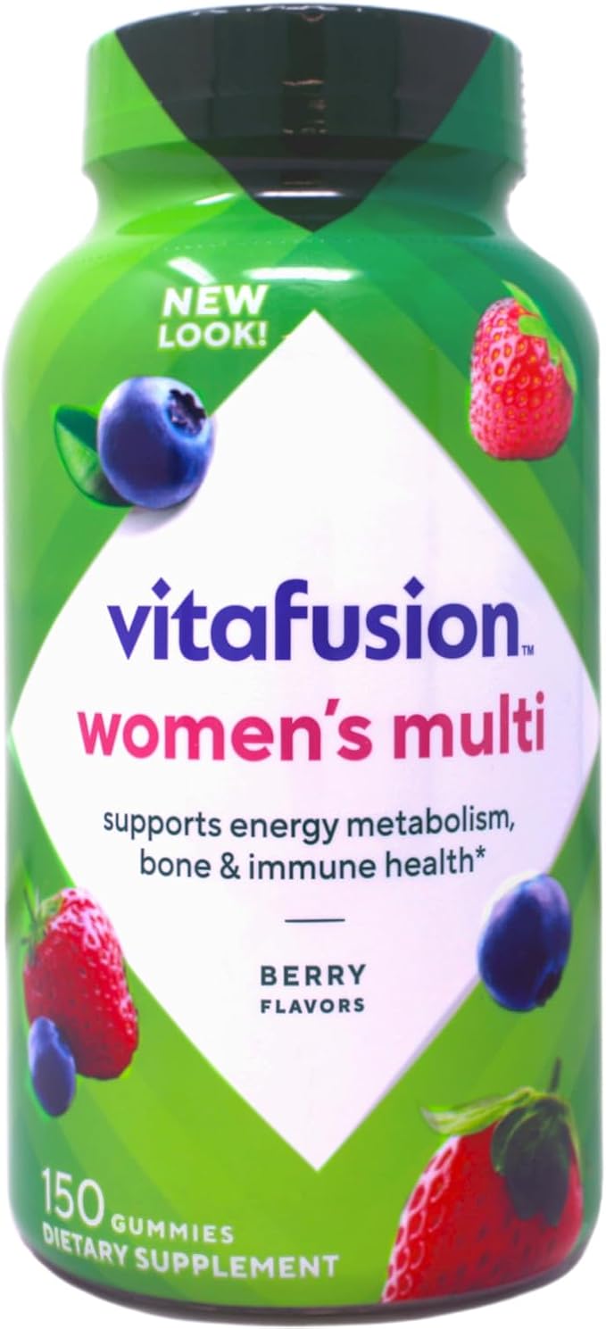 Vitafusion Women's Gummies Mixed Berries 150 Count 5-Pack