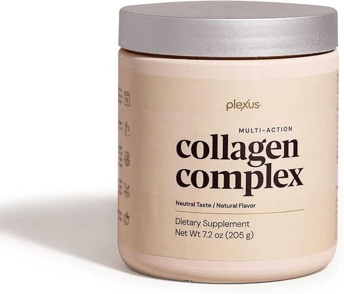 Plexus® Multi-Action Collagen Complex | 30 Servings | Types I &amp III Hydrolyzed Collagen | Biotin Ceramides Vitamin C &amp E | Supports Skin Hair &amp Nails | Helps Improve Skin Elasticity &am
