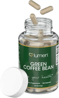 Lumen Naturals Green Coffee Blend for Women – 2400mg Per Serving – with Green Coffee Bean Extract – 180 Veggie Capsules – 60 Servings – Non-GMO &amp Gluten-Free (180 Count (Pack of 1))