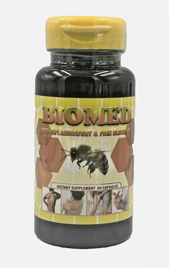 New Biomed Joint Support - Glucosamine Chondroitin - with Boswellia Turmeric &amp Hyaluronic Acid - Joint Health Supplement Mobility Flexibility 60 Capsules 1 Bottle &amp 2 oz bio med Cream