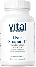 Vital Nutrients Liver Support II with Picrorhiza Milk Thistle and Curcumin - Vegan Supplement - Herbal Combination to Support Healthy Liver Function* - Gluten Dairy and Soy Free - 60 Capsules