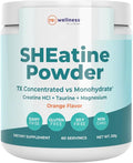 Reignite Wellness by JJ Virgin | SHEatine Powder | Creatine Trifecta for Powerful Aging | Creatine HCL Taurine &amp Magnesium Glycinate | Orange Flavor 60 Servings
