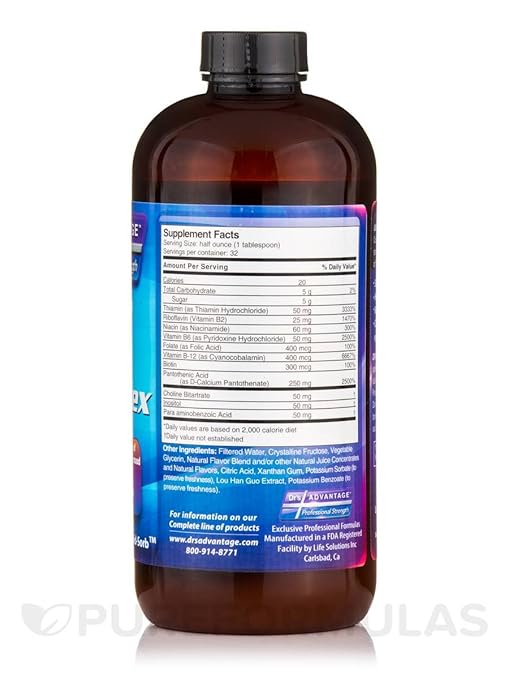 Dr's Advantage Liquid Ultra B Complex 16 Ounce