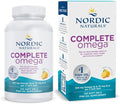Nordic Naturals Complete Omega Lemon Flavor - 120 Soft Gels - 565 mg Omega-3 - EPA &amp DHA with Added GLA - Healthy Skin Cognition Positive Mood - Non-GMO - 60 Servings