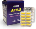 Akilis Liver Support Pills (100 Vegi Caps 33 Doses) – Boosts Recovery After Drinking for Better Mornings with Hovenia Dulcis (DHM) Milk Thistle Prickly Pear 16 Ingredients