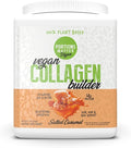 Portions Master Vegan Collagen Builder Plant Based Collagen Support Powder with Rice &amp Pea Protein Silica Biotin Tremella Mushroom Vitamin C (Salted Caramel 500g)
