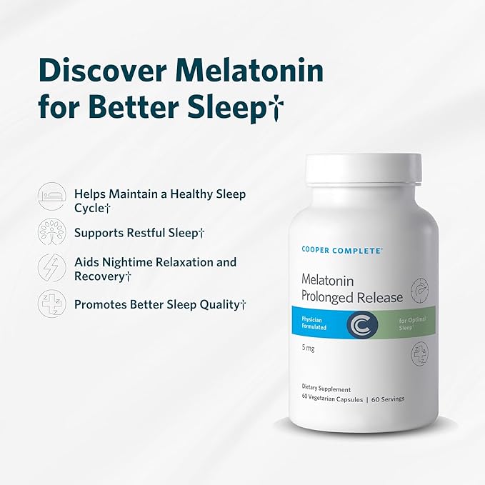 Prolonged Release Melatonin 5mg.Two-Phased delivery Releases melatonin QuicklyThen steadily Over six Hours.B6 (pyridoxine HCI) and Calcium aid in melatonin biosynthesis 90 Tablets per Bottle