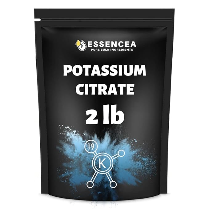 Zinc Oxide Powder 1lb + Potassium Citrate Powder 2lb Combo – Non-Nano Food Grade – Versatile Uses – Resealable Bags | Value Combo Pack