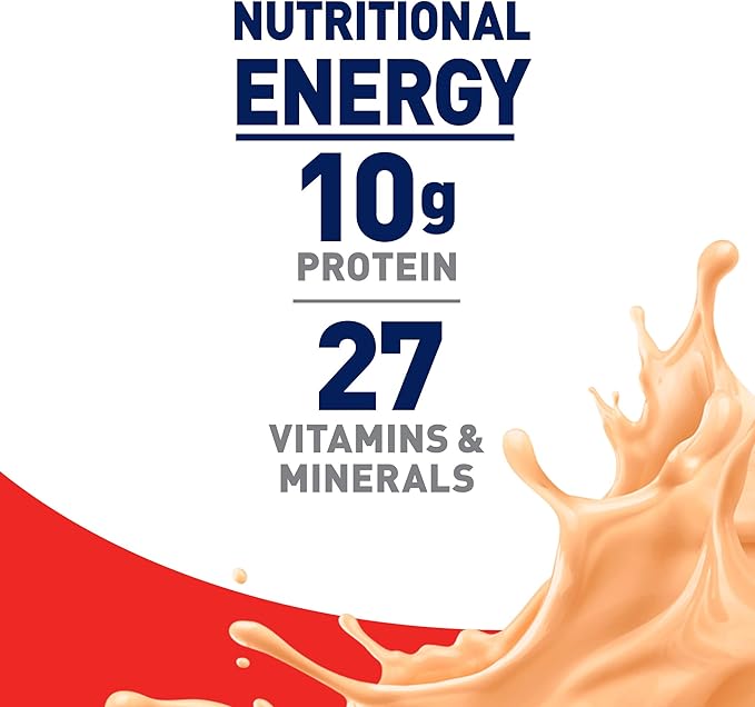 BOOST Original Ready to Drink Nutritional Drinks Peaches &amp Creme 8 Fl Oz (Pack of 24)