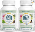 Vital Hair Complex -Hair Growth Vitamins for Women and Men -Biotin &amp Vitamin B -Hair Growth Supplement for Healthy Hair Skin &amp Nails -Hormone &amp Gluten Free -Hair Vitamins for Women