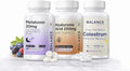 Balancebreens Melatonin + Hyaluronic Acid + Colostrum Wellness Support Bundle