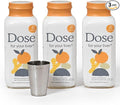 Dose for Your Liver Cleanse Detox &amp Repair Made with Organic Milk Thistle Supplement with Turmeric Dandelion Ginger and Orange Supports Healthy Liver Function16oz Bottle 3 Pack (3 Week Supp