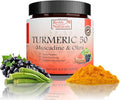 Reddy Naturals Aryana Turmeric 50 – Organic Turmeric Supplement Powder with Muscadine Grape &amp Okra – Fast-Dissolving Plant-Based Formula for Daily Wellness – 30 Servings