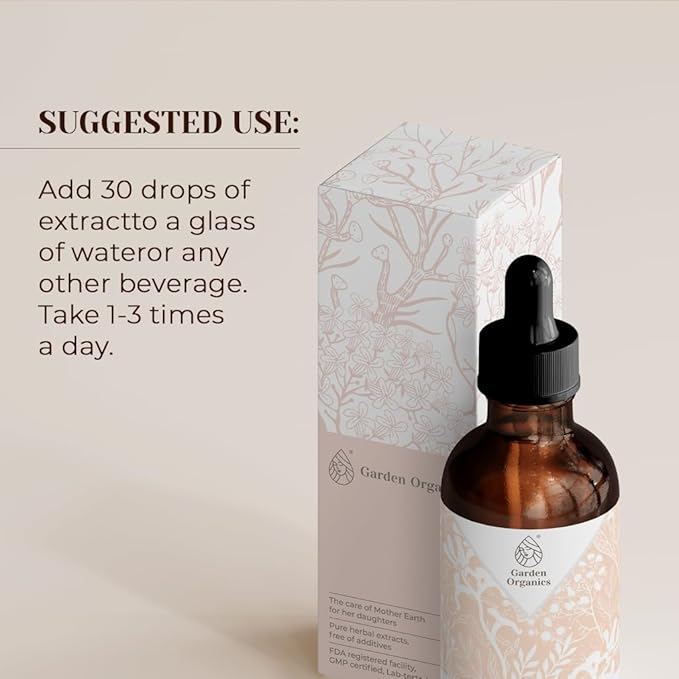 Ashwagandha Alcohol-Free Natural Tincture Extract Immune System Booster Liquid Drops Made from 100% Ashwagandha (Withania somnifera) Dried Root (4 fl oz)