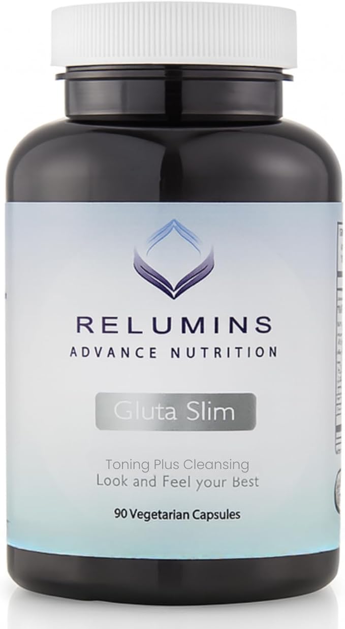 Relumins Glutathione Capsules – 90 Vegan Capsules with L-Glutathione Green Coffee Bean Raspberry &amp Green Cha Extract – Antioxidant Wellness Supplement for Radiant Healthy Skin