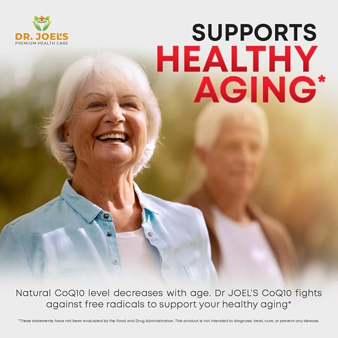 Dr. JOEL'S MOM NUTRIX Physician Recommended COQ10 500 mg - Maximum Potency &amp Absorption - Immune Support - 150 Softgels - Made in The USA