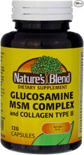 Nature's Blend Glucosamine/MSM Complex Capsules - 120 ct Pack of 5