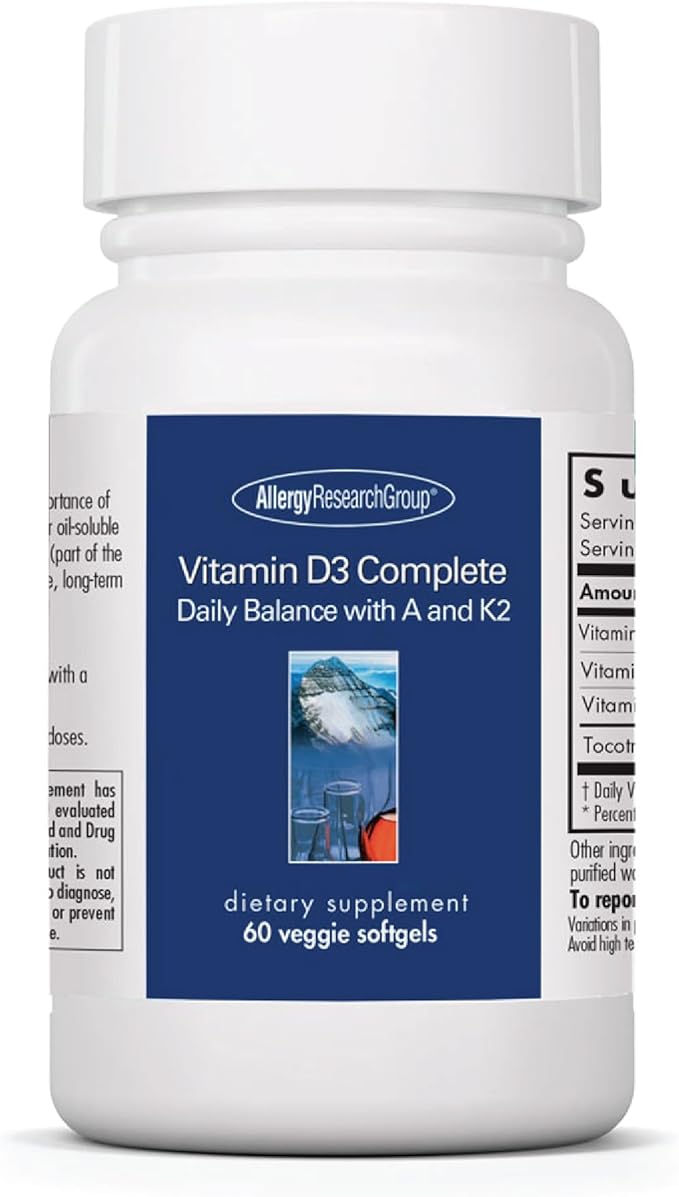 Allergy Research GroupVit D3 Complete 60 ct