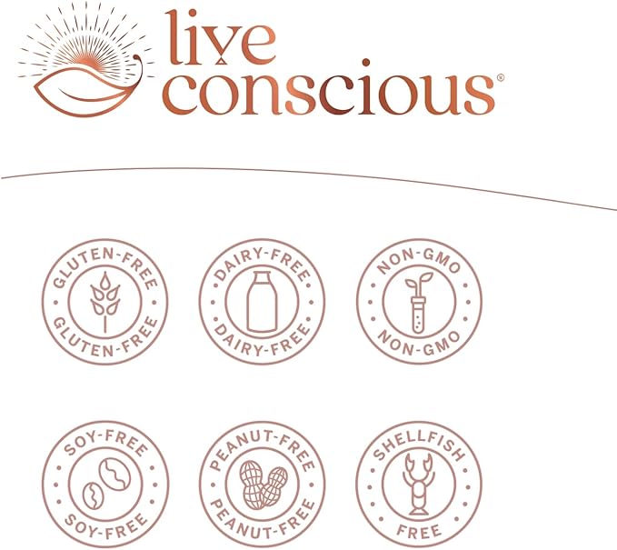 Live Conscious OmegaWell Omega 3 Fish Oil - 2000mg Capsules: Heart Brain &amp Joint Support - 800 mg EPA 600 mg DHA - Sustainably Sourced - Softgels - 30 Day Supply