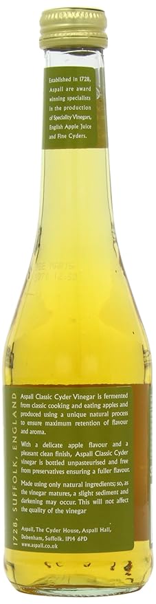 Aspall Organic Cyder Vinegar 350ml - 2 Pack
