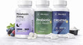 Balancebreens Melatonin + Probiotics + Creatine Wellness Bundle