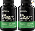 Optimum Nutrition Muscle Recovery and Endurance Supplement for Men and WomenZinc-and Magnesium Supplement180 Count (Pack of 2)