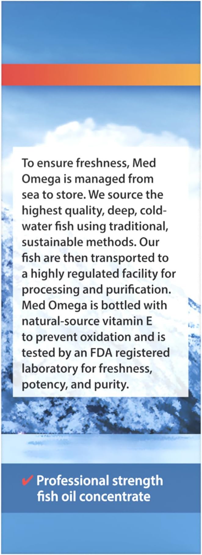 Carlson Med Omega Lemon-Lime 2700 mg Omega-3s 100 mL