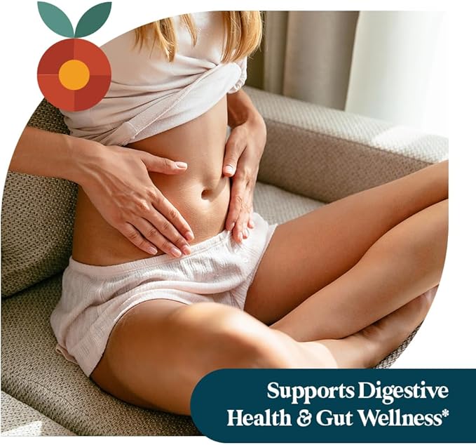 Pattern Wellness Gut Support Supplement - Digestive Support - Probiotic + Prebiotic Blend - Vegan Non-GMO - 3rd Party Lab Tested - 30 Capsules