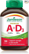 Jamieson Vitamin A &amp D Fortified 100 Softgels