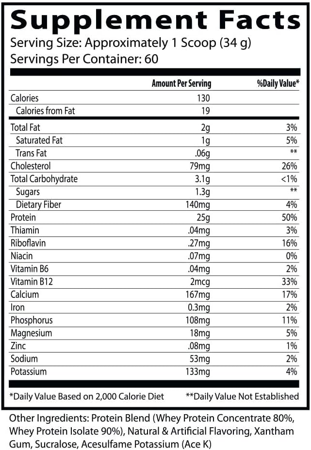 Insane Labz Insane Whey100% Muscle Building Whey Protein Post Workout BCAA Amino Profile Mass Gainer Meal Replacement 5lbs 60 Srvgs (Birthday Cake)