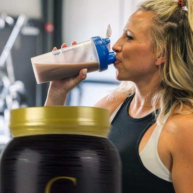 Whey Protein Compound Powder Cookies and Cream Flavor Gluten-Free 2 Pounds