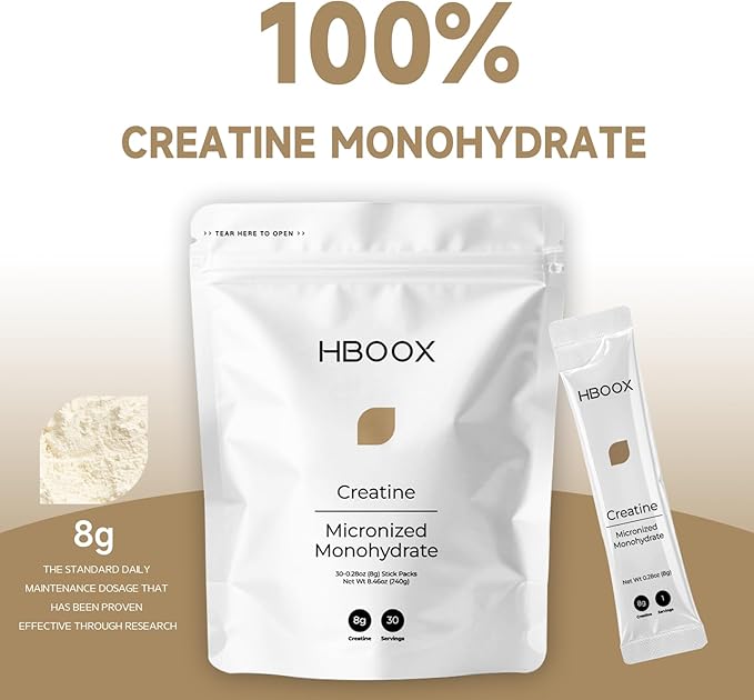 Micronized Creatine Monohydrate Powder Vegan and Keto Friendly 30 Servings with 8g per Serving Gluten Free Supplement for Women and Men