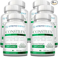 Approved Science Constilex - Rapid Constipation Relief &amp Support from Future Episodes - Promotes Healthy Levels of Bacteria and Strengthens Intestinal Flora - 6 Bottles