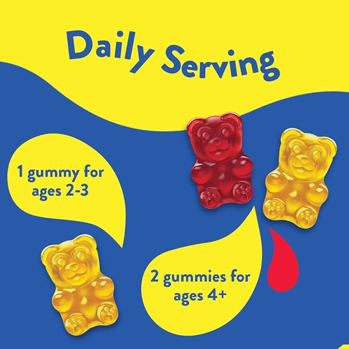 L'il Critters Paw Patrol &amp Gummy Vites Kids Multivitamin Gummies 190 Count Cherry Strawberry Orange Pineapple and Blueberry Flavors