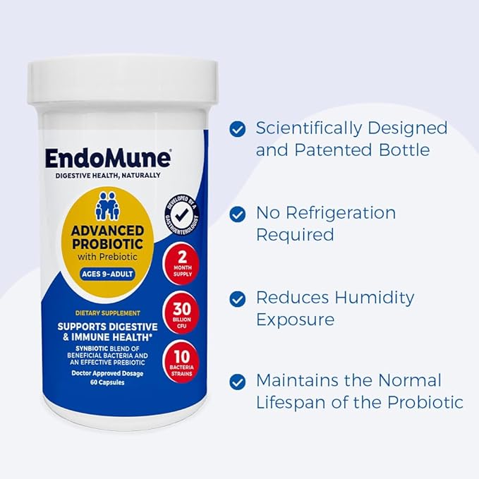 Endomune Advanced Adult Mutil-Strain Probiotic Metabolic Rescue Bundle - 2-Month Supply