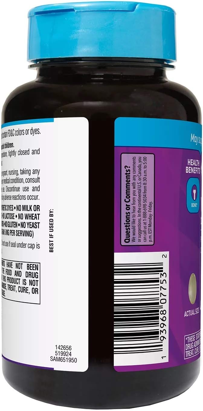 Member's Mark Vitamin D3 50 mcg (2000 IU) Dietary Supplement (400ct) (Pack of 2)
