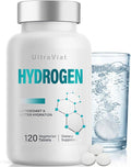 Hydrogen Water Tablets with Magnesium H2 Molecular Hydrogen Tablets for Drinking Water Supports Energy Metabolism Cognitive &amp Antioxidant 120 Count