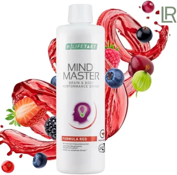 LR Health&ampBeauty Lifetakt Mind Master Formula Red Every Day Natural Treatment Women Men - 500 ml./16.9 fl.oz.