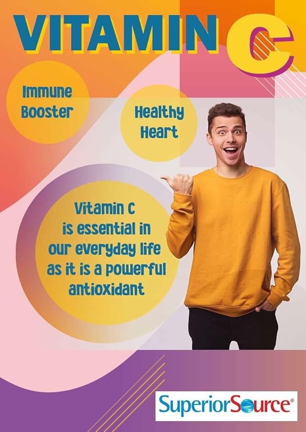 Superior Source Zinc Plus - Immune System Health Support Supplement - Vitamin C Elderberry &amp Vitamin D3-90 Instant Dissolve Tablets (Pack of 2)
