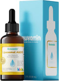 Nuvamin – Liquid Liposomal Vitamin A &amp D3 Drops with K2 for Baby Toddlers Kids &amp Adults 800 IU/mL 2 Fl.Oz (60ml) 120 Daily Serving Great Taste - All Natural - Superior Absorption Lemon Fl