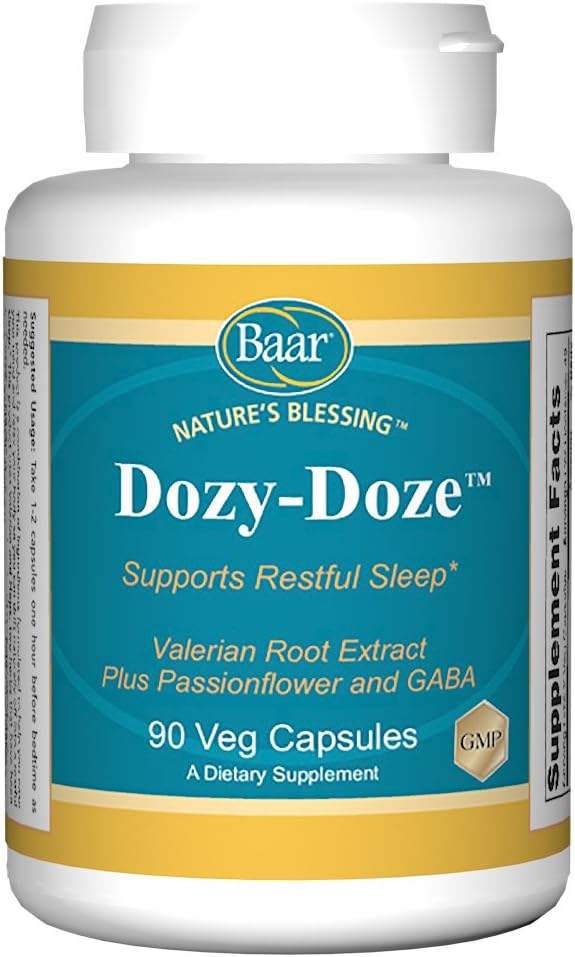 Baar Dozy-Doze 90 Vegetarian Capsules