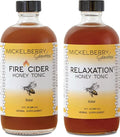 Mickelberry Gardens Fire Cider Honey Tonic 8oz + Relaxation Honey Tonic 8oz