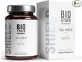 BIOSTACK Cell Shield with Setria Glutathione | Liposomal Supplement with Vitamin C Turmeric and C3 Curcumin Complex | Pure Reduced L-Glutathione 500mg for Immune Support Skin &amp Antioxidant Defe